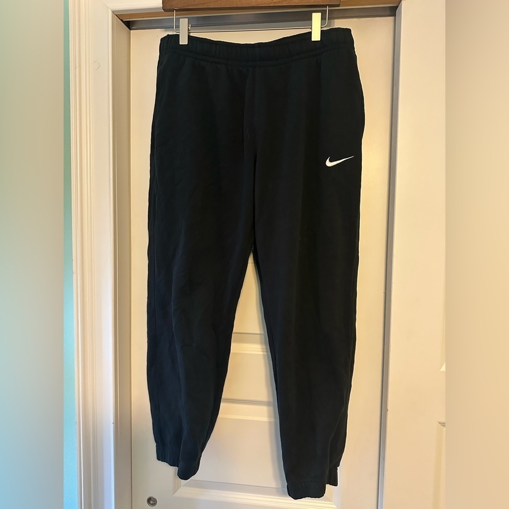 Nike Jogger Sweatpants Black Men’s Large Sports Comfort Classic Casual Unisex